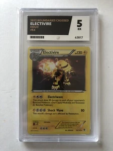 Pokémon JCC Electivire Boundaries Cruzados #54 Holo Raro AS GRding 5 EX - Imagen 1 de 2