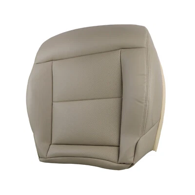 For Mercedes Benz E350 E550 2010-2014 passenger Bottom Leather Seat Cover Tan Foto 1 de 4