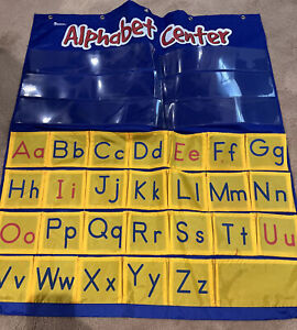 Learning Resources Alphabet Center Pocket Chart Letter & Picture Cards