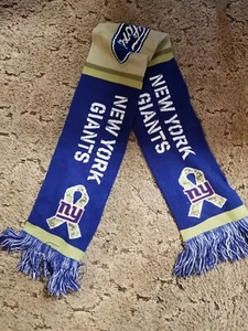 Bufanda Saludo al Servicio de los Gigantes de Nueva York Ford Azul Camuflaje SGA NFL Fútbol - Imagen 1 de 1