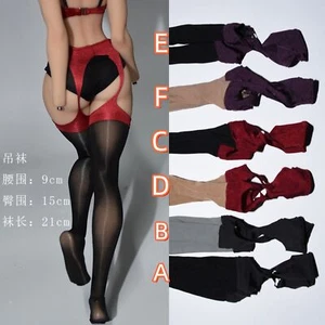 1/6 weibliche Soldatin hängende Socken Strümpfe Modell passt 12" Figur - Bild 1 von 22