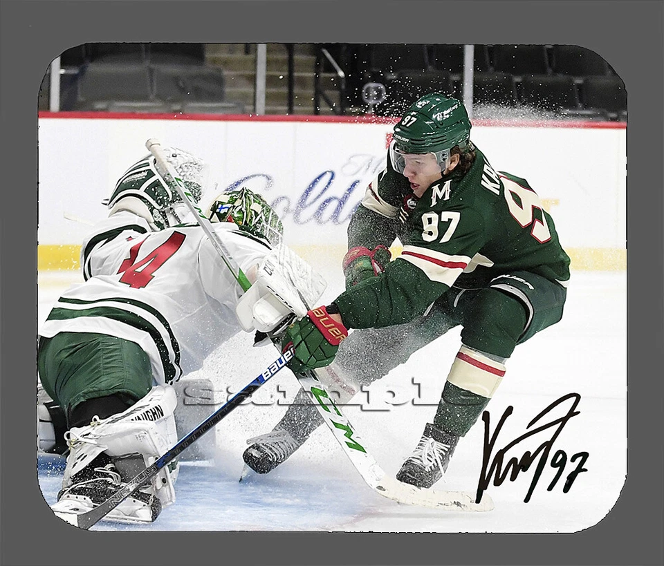 Kirill Kaprizov Minnesota Wild Facsimile Autographed Mouse Pad Item#7834 - Image 1 of 1