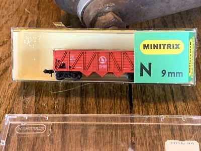 Minitrix N 3178 Great Northern Old Time Hopper #6071 - Image 1 of 4