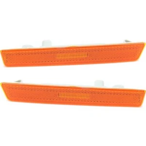 DEPO Front Marker Light Set For 2015-2019 Dodge Challenger CH2550132 CH2551132 - Picture 1 of 2