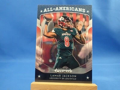 Prizm Draft Picks 2019 All Americans Lamar Jackson - Image 1 of 2