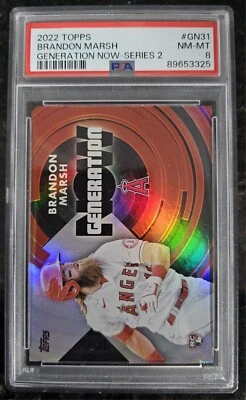 2022 Topps Generation Now #GN31 Brandon Marsh  - Image 1 of 2