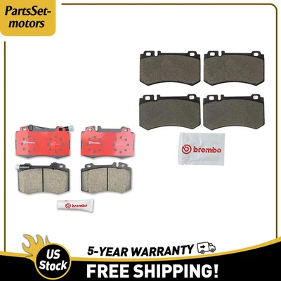 Juego de pastillas de freno delanteras y traseras Brembo cerámicas para Mercedes-Benz S600 2003-2006 Foto 1 de 2