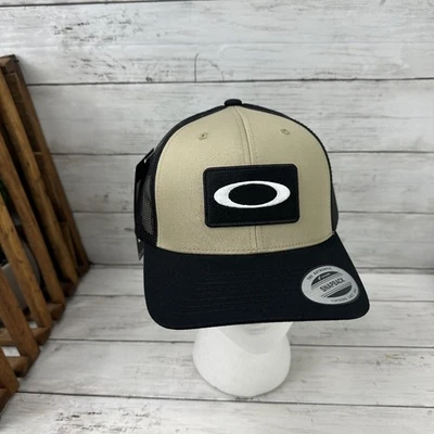Sombrero de camionero Oakley O Original para hombre centeno/negro Snapback nuevo con etiquetas Foto 1 de 4