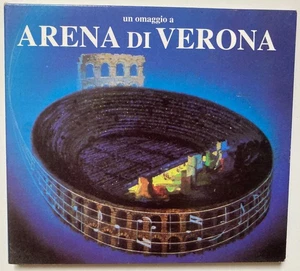 UN OMAGGIO A ARENA DI VERONA (1995) Compilation CD Pavarotti Domingo Corelli - Picture 1 of 5