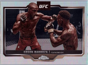 2025 Topps Chrome UFC - Edson Barboza #117 refractor sepia - Imagen 1 de 2