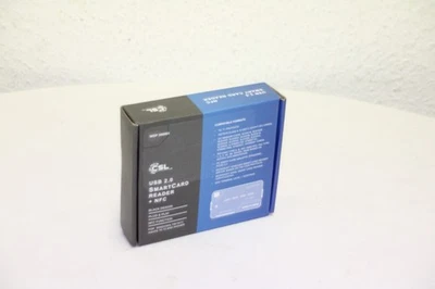 CSL USB 2.0 Smartcard Reader + NFC Black Design Neu Rechnung MwSt - Bild 1 von 2