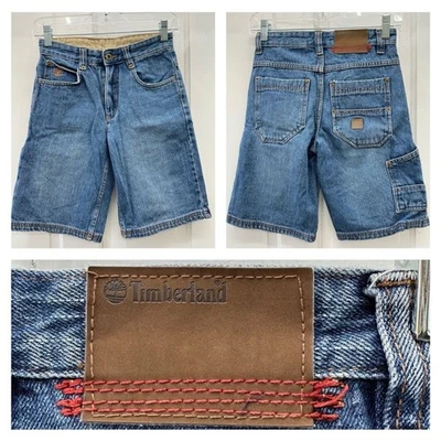 Timberland carpenter denim jean shorts youth kids boys 8 - Image 1 of 4