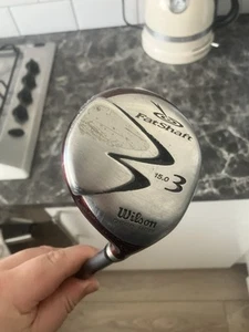 Ladies Wilson deep red fat shaft 3 wood - Picture 1 of 8