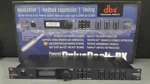 DBX DriveRack PX Powered Speaker Optimizer Digital Multiprocessor 2Channels Used - Picture 1 of 12