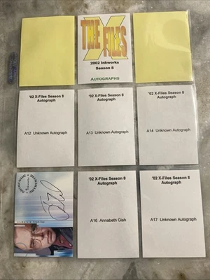 Inkworks The X-Files Season 8 Tom Braidwood Autograph Card A15 Melvin Frohike - Image 1 of 4