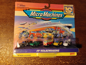Micro Machines #9 Volkswagens 1997 Galoob 75030 NIB Sealed