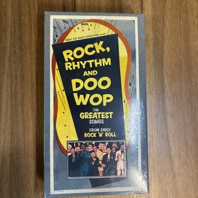 Rock, Rhythm And Doo Wop VHS The Greatest Songs From Early Rock 'n' Roll Rhino - Image 1 of 2