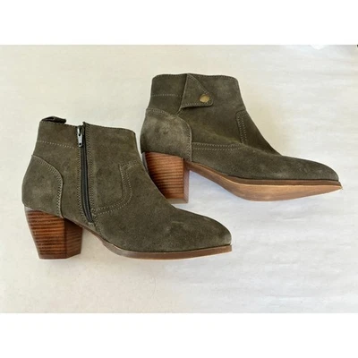 Botines Diba para mujer gris gamuza talla 8,5 Foto 1 de 4