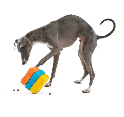 GURU DOG X CUBE INTERACTIVE TREAT TOY TO OCCUPY & CHALLENGE DOGS UP TO 34k - Image 1 of 2