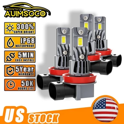 Kit de 4x faros LED luces altas bajas para Volkswagen Routan 2009 2011-2014 Foto 1 de 4