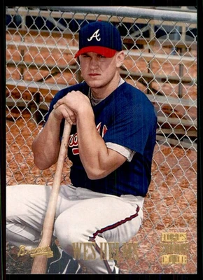 1997 Stadium Club Wes Helms Atlanta Braves #183 - Image 1 of 2