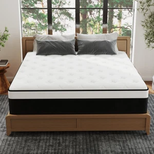 14/12/10 Inch Gel Memory Foam Mattress Medium Firm Full Queen King Bed in a box - Picture 1 of 24