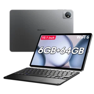 Blackview Tab 70 WiFi 6 Android Tablet 10.1 Inch 6GB+64GB 6580mAh W/Keyboard - Afbeelding 1 van 10