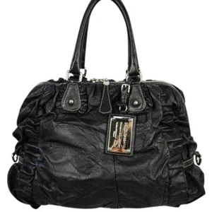 ❤️  DOLCE & GABBANA Black Miss Rouche Purse Bag - Picture 1 of 8