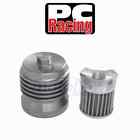 Pc Racing Flo Spin On Stainless Steel Oil Filter For 2016-2020 Yamaha Gf
