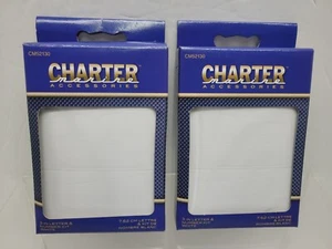 2 sets--CHARTER MARINE 3 INCH LETTER AND NUMBER KIT, WHITE - Picture 1 of 3