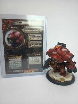 WARMACHINE Hordas Khador Destructor Heavy Warjack Modelo de Metal Pintado y basado Foto 1 de 4