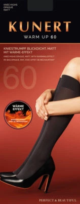 Kunert "Warm Up 60" Kniestrumpf mit Wärme-Effekt versch. Farben u. Größen - Bild 1 von 2