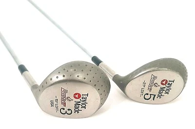 Quemador de palos TaylorMade Gold 3 madera 42" y 5 madera 41" True Temper Dynamic Gold Foto 1 de 4