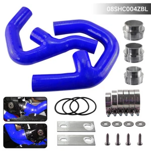 Silicone Turbo Pipe Hose w/Fittings For GOLF MK5-MK6 MKV GTI 2.0 FSi T 06-09 BL - Picture 1 of 10