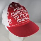 Merry Christmas Ya Filthy Animals Snapback Hat Home Alone Mesh Holiday Cap