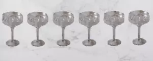 Juego de 6 copas de champán Rogaska Steklarna de Boris Kidric de Yugoslavia - Imagen 1 de 5