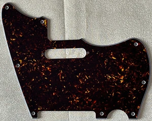 Custom For Jazzcaster Telemaster Hybrid 1 Pickup Guitar Pickguard Brown Tortoise - Picture 1 of 4