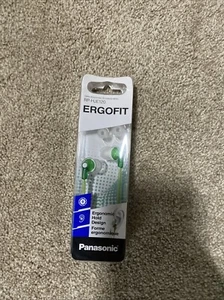 Panasonic ErgoFit In-Ear Earbud Headphones RP-HJE120 - Green - Picture 1 of 2