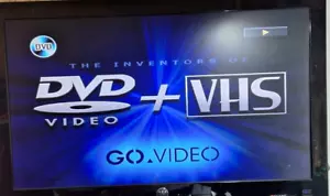 Go Video DVD VCR Combo DV1140 VHS Player Stereo Recorder No Remote - TESTED - Picture 1 of 16