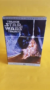 STAR WARS TRILOGY WIDESCREEN A New Hope Empire Strikes Back Return of Jedi DVD - Picture 1 of 9