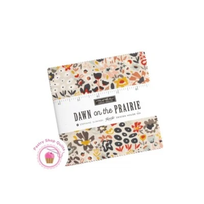 Moda DAWN ON THE PRAIRIE  Fancy That FALL CHARM PACK 42- 5" squares Quilt Fabric - Image 1 of 4