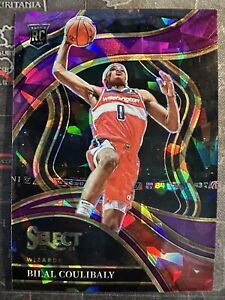 2023-24 Select Bilal Coulibaly Purple Ice Courtside /99 RC #268