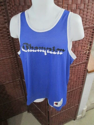 Champion Reversible Basketball Jersey Shirt Size 40 Spell Out Warm Up Practice - Image 1 of 4