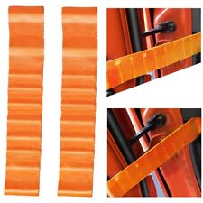 Produktbild - Einstellbare Tür Check Strap für Jeep Wrangler TJ JK JKU JL JLU Nylon Orange