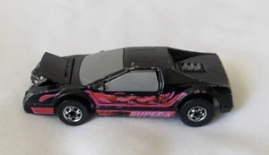 Hot Wheels Crack Ups Super X Black Sport Crash Car - Picture 1 of 5