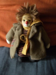personnage clown femme --- tissu ceramique - Bild 1 von 2