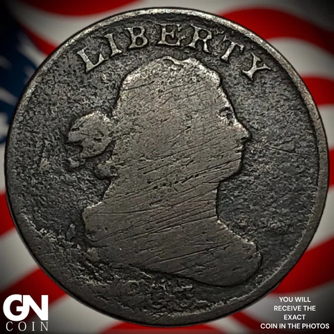 1803 Draped Bust Half Cent Q5325 Cover