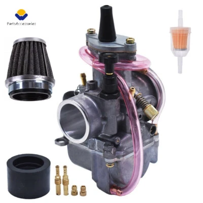 Carburador de alto rendimiento + filtro de aire para Yamaha YZ85 YZ80 125 YZ125 Kawasaki Foto 1 de 4