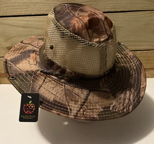 Sombrero de cubo transpirable plegable camuflado con correa ajustable para la barbilla - Imagen 1 de 10