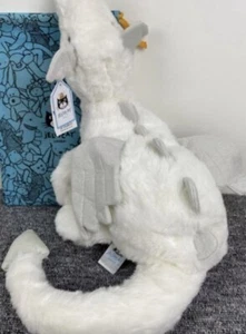 Authentic Jellycat Mythical Animal Series Snow Dragon Plush Toy 50cm Long - Picture 1 of 7